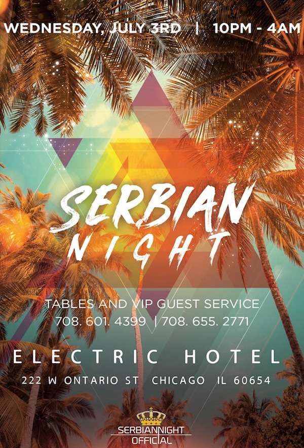 Serbian Night - The Electric Hotel
