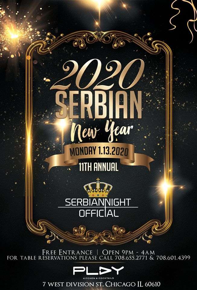 SERBIAN NEW YEAR'S EVE 2020