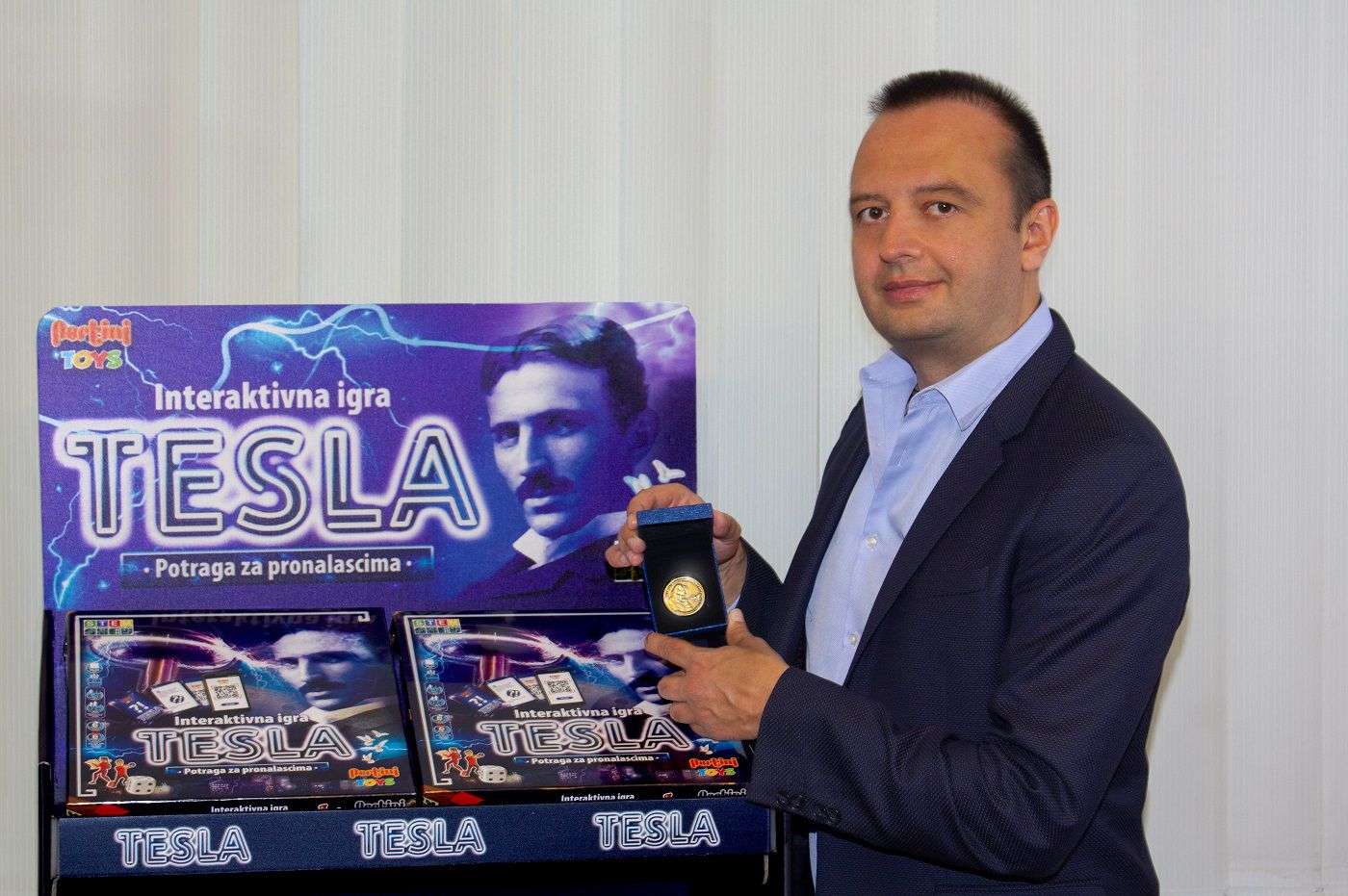 Još jedna zlatna medalja iz Amerike Teslinom narodu