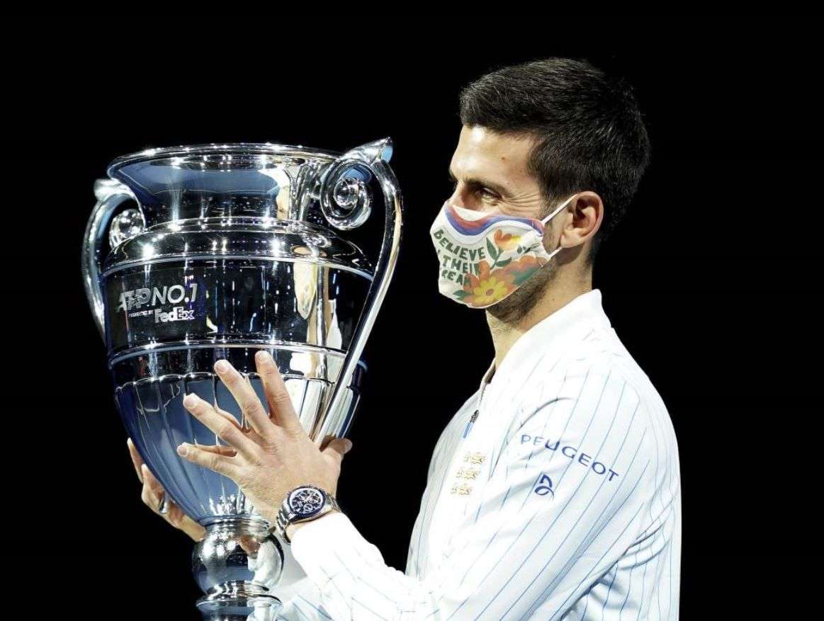 Novak Đoković završio godinu kao najbolji teniser sveta