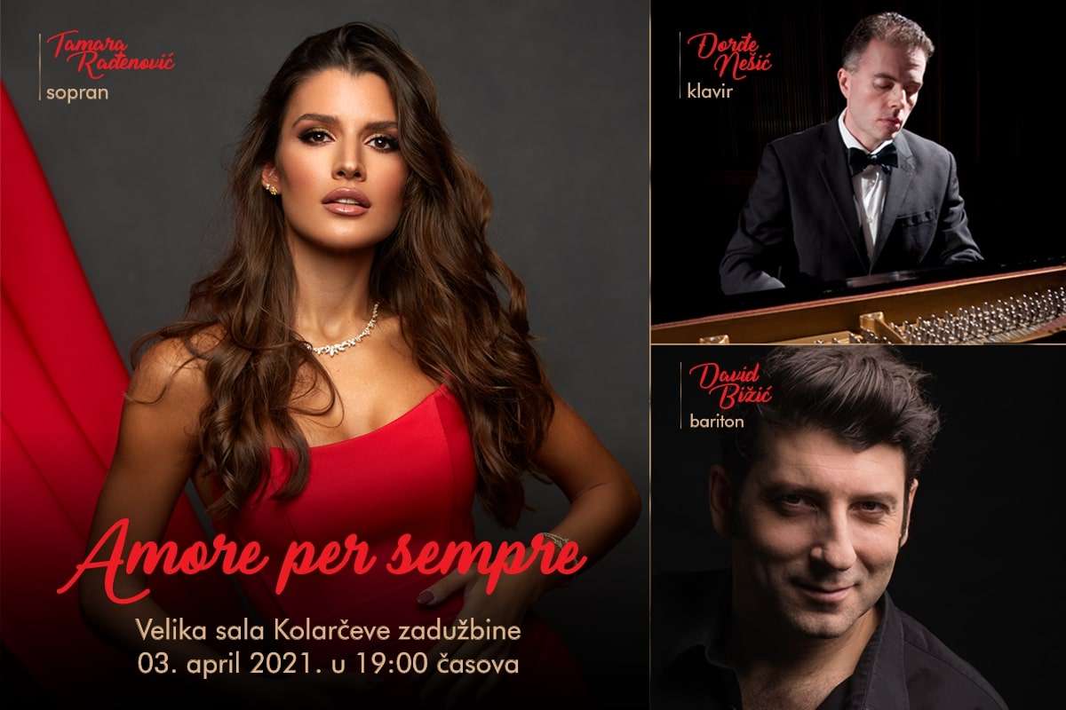 Koncert Amore Per Sempre, Beograd, Njujork, London — Chicago Glasnik