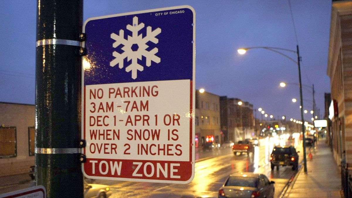 Zimska zabrana parkiranja preko noći u Čikagu počinje u sredu u 3 sata ujutro. Evo kako da izbegnete kaznu