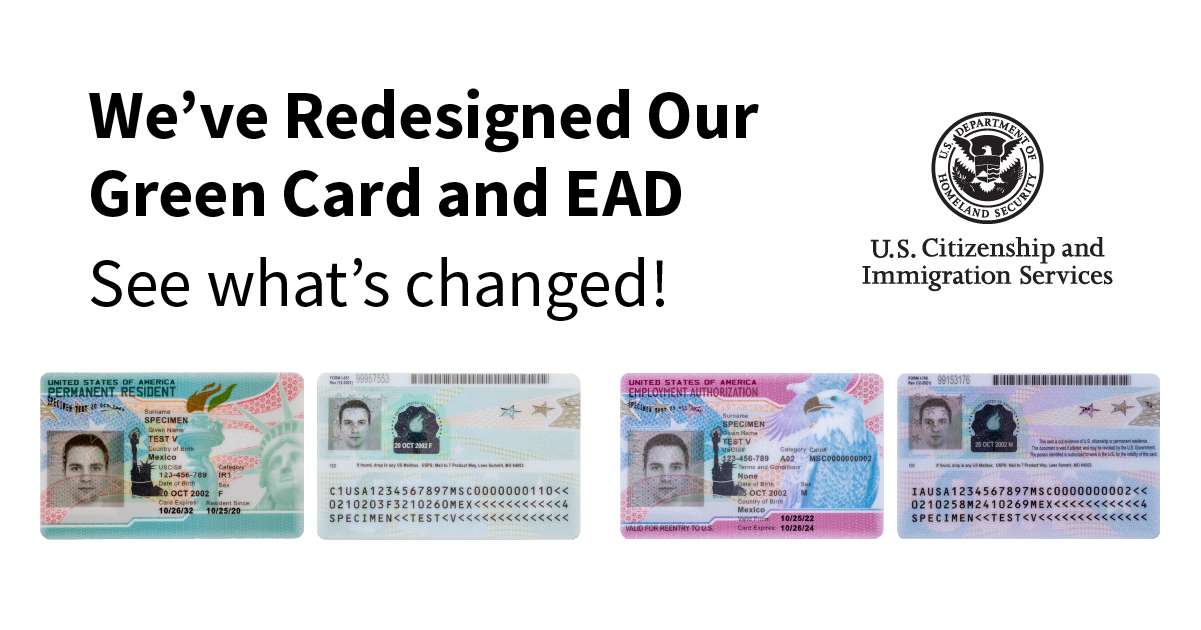 USCIS predstavio novi dizajn “Zelene karte” i “Radne dozvole”. Evo kako sada izgledaju ovi dokumenti