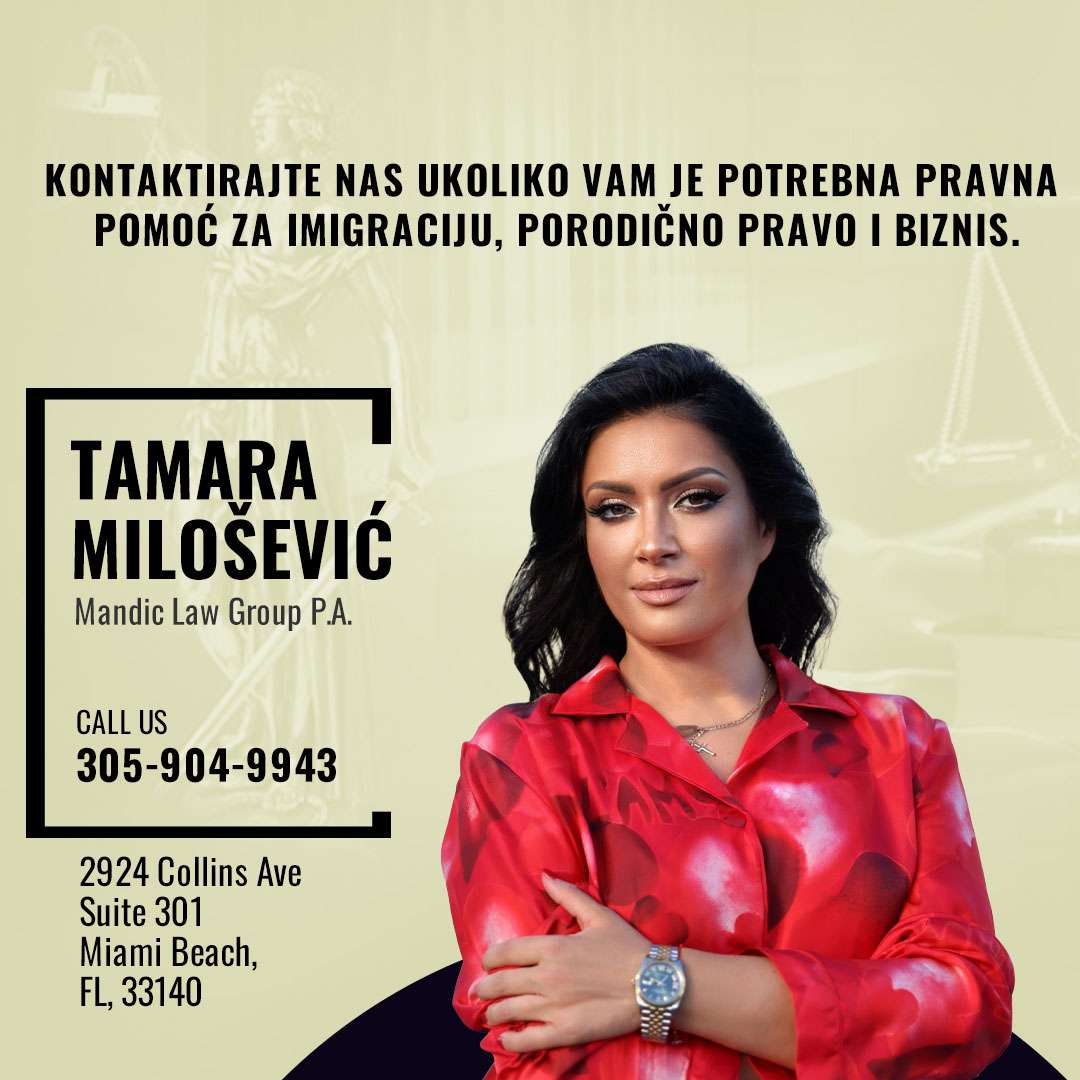 Advokat Tamara Milošević: Profesionalna pravna pomoć za imigraciju, porodično pravo i biznis