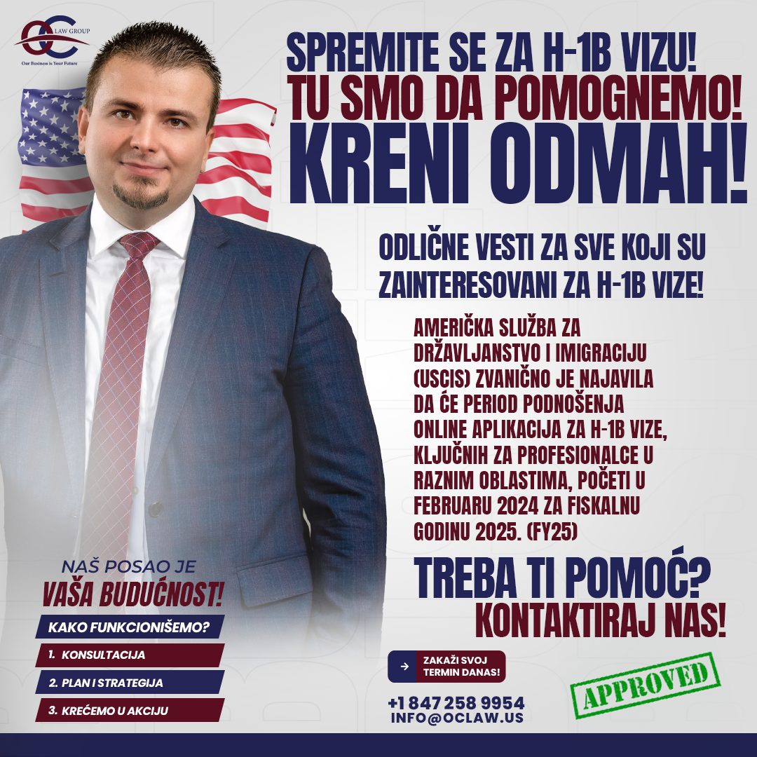 Od aplikacije do odobrenja: Sve što trebate znati o H1B vizi