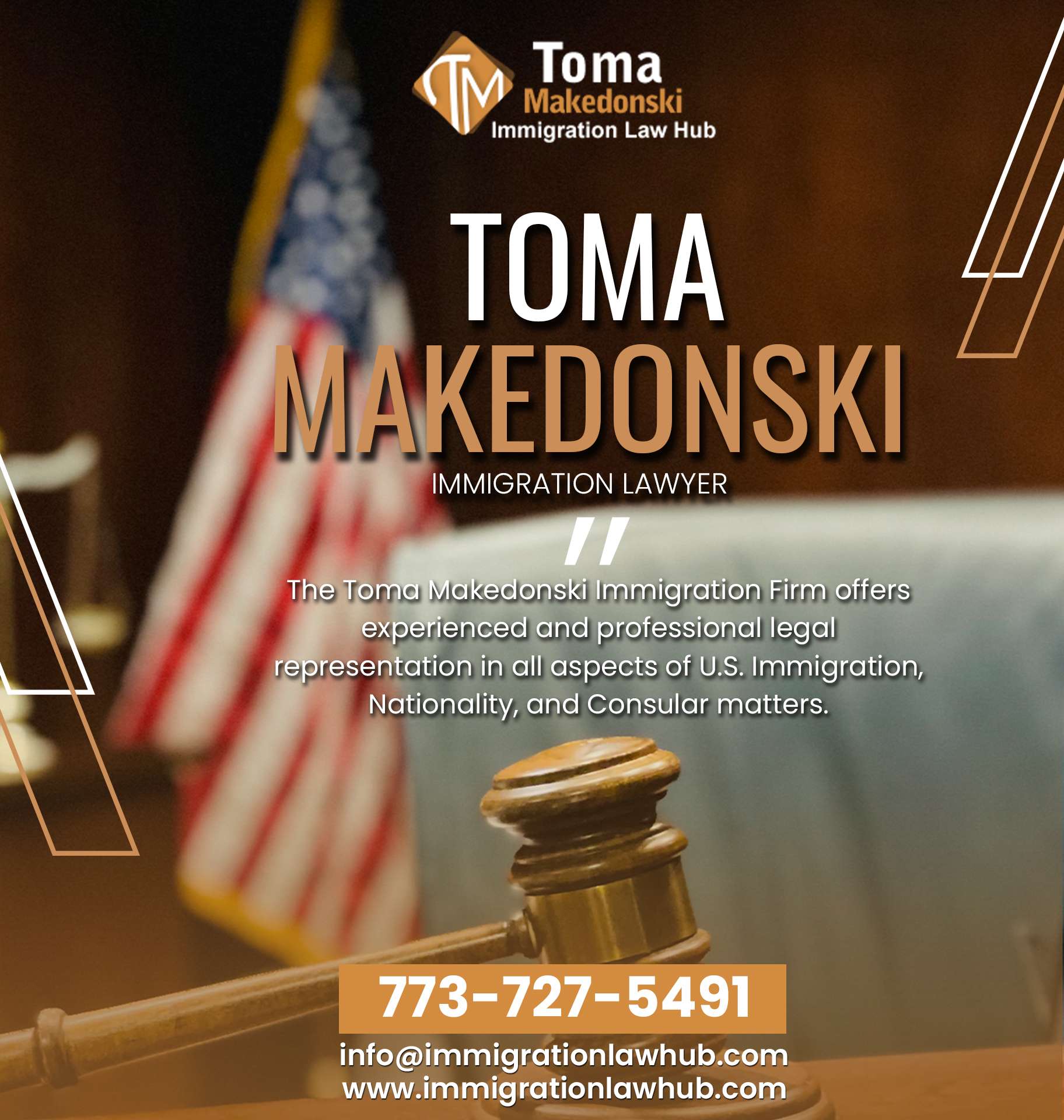Toma Makedonski - Pravna podrška imigrantima u srcu Čikaga