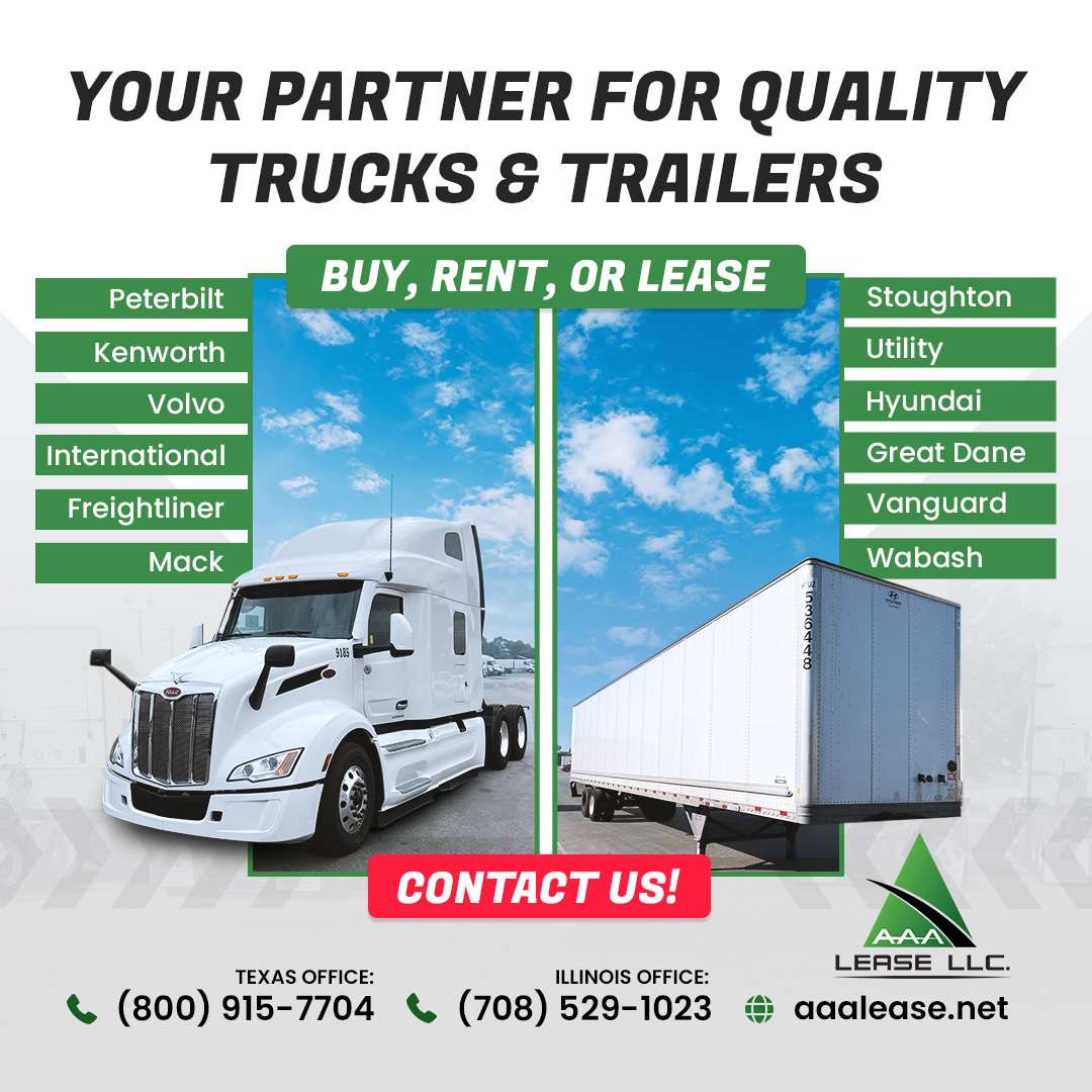 AAA Lease - Buy, Rent, or Lease Your Next Semi-Truck or Trailer Today - Chicago Glasnik