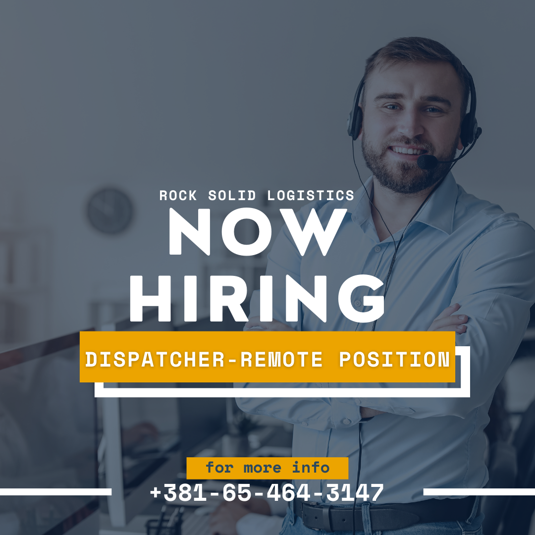 Rock Solid Logistics traži DISPEČERA sa iskustvom - remote pozicija - Chicago Glasnik