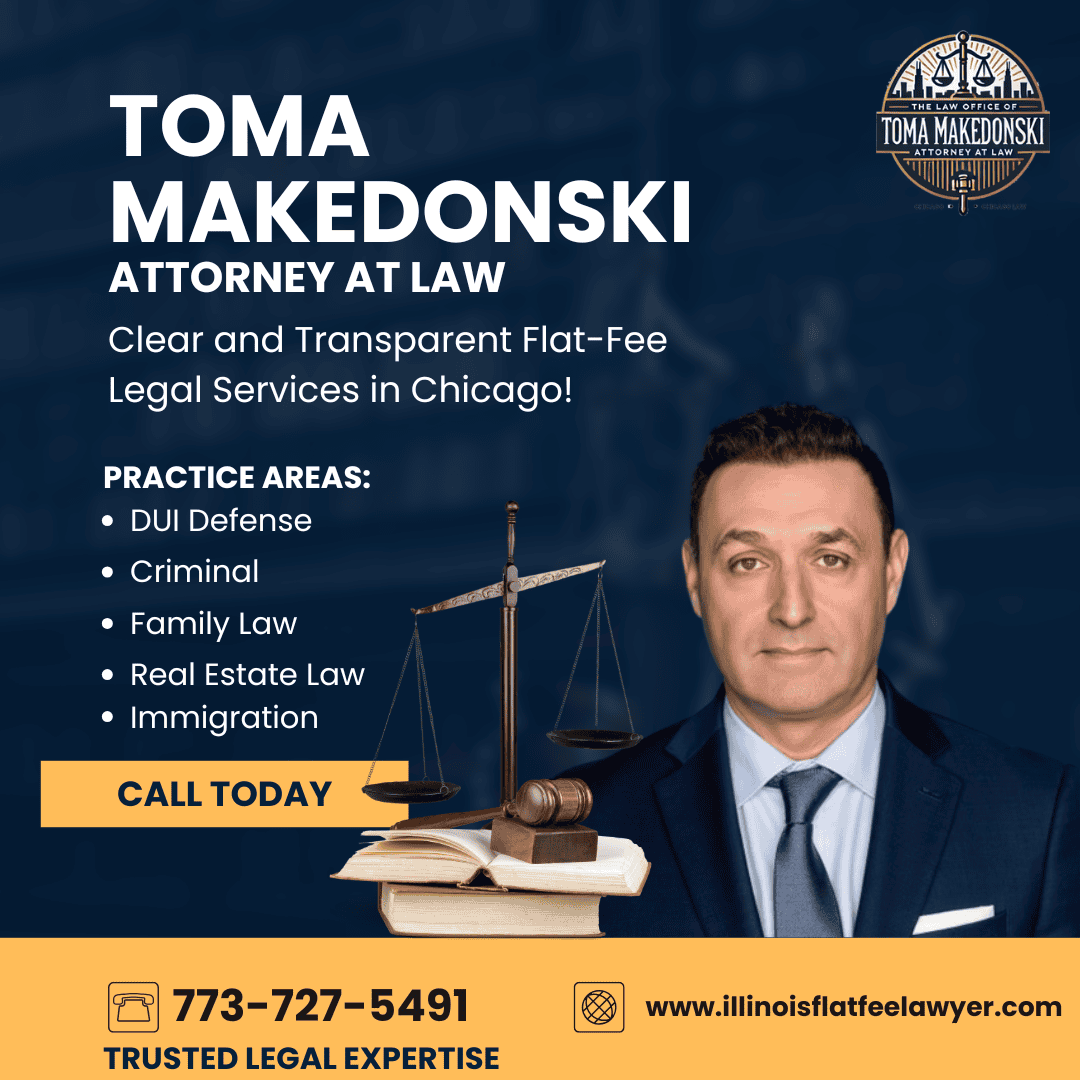 Flat-Fee Lawyer - 22 Years of Excellence: Toma Makedonski Simplifies Legal Services with Transparency - Chicago Glasnik