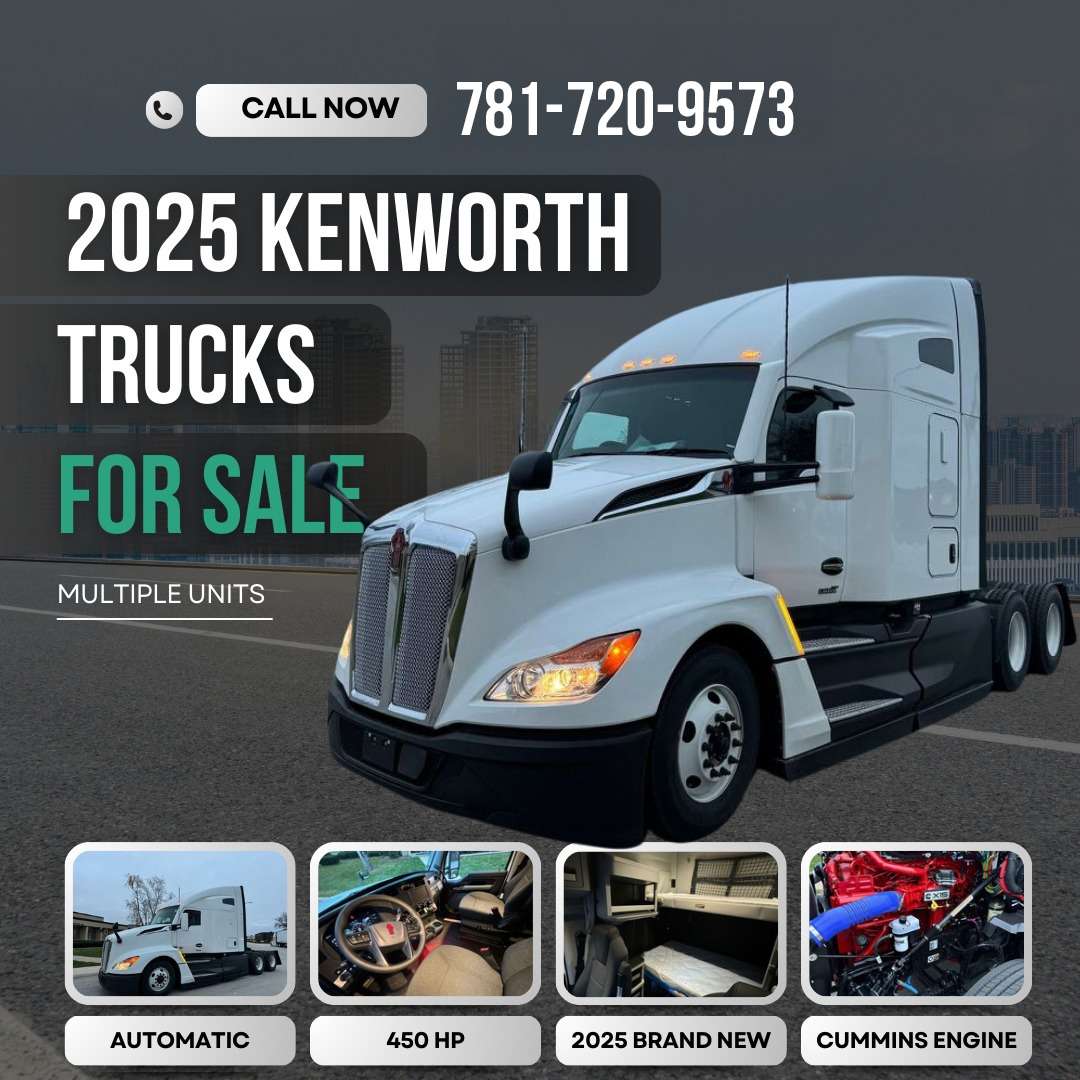 Brand New 2025 Kenworth Trucks for Sale – Multiple Units Available - Chicago Glasnik