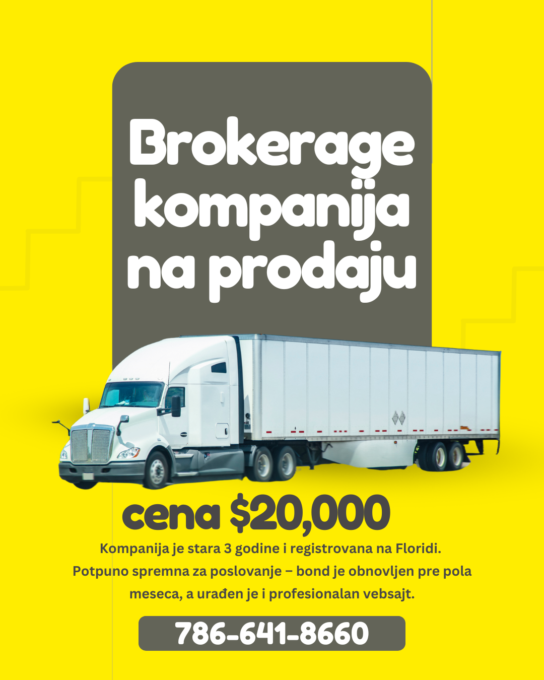 Brokerage kompanija stara 3 godine na prodaju – odlična prilika - Chicago Glasnik