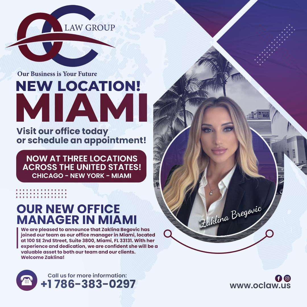 OC Law Group otvorio kancelariju u Majamiju - Chicago Glasnik