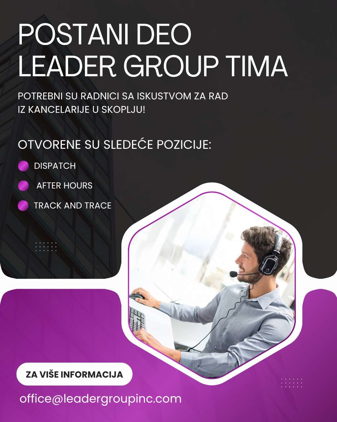 Tražiš posao u Skoplju? Pridruži se našem logističkom timu! - Chicago Glasnik