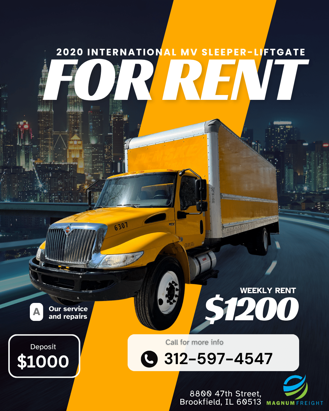 Rent a 2020 International MV with Liftgate – Perfect for Long Hauls - Chicago Glasnik