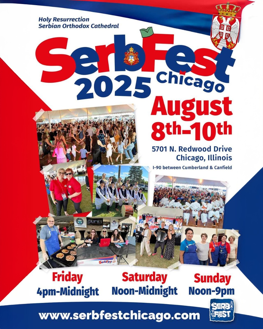 SERBFEST CHICAGO 2025 - Celebrate Serbian culture, music, food, and community in Chicago - Chicago Glasnik