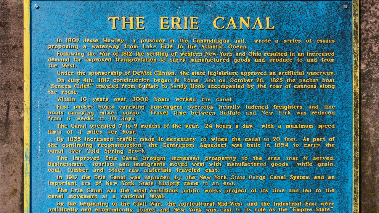 „Kanal koji je stvorio Čikago“ – 200 godina od otvaranja Erie kanala