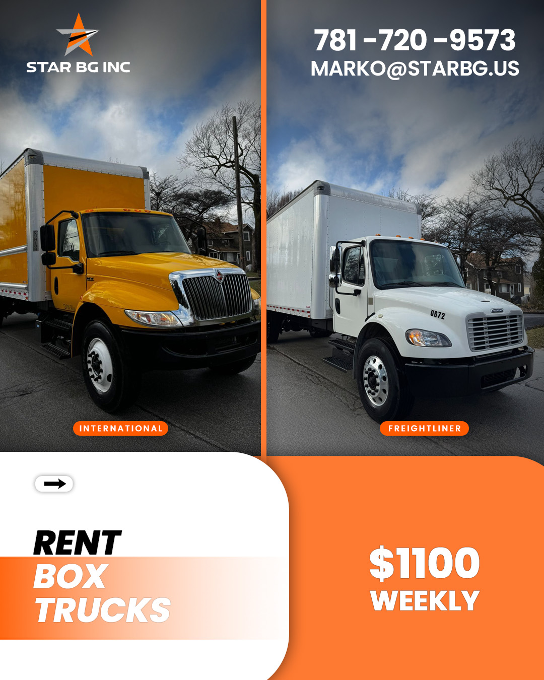 Rent Box Trucks for Only $1100 Weekly – Ready for the Road
