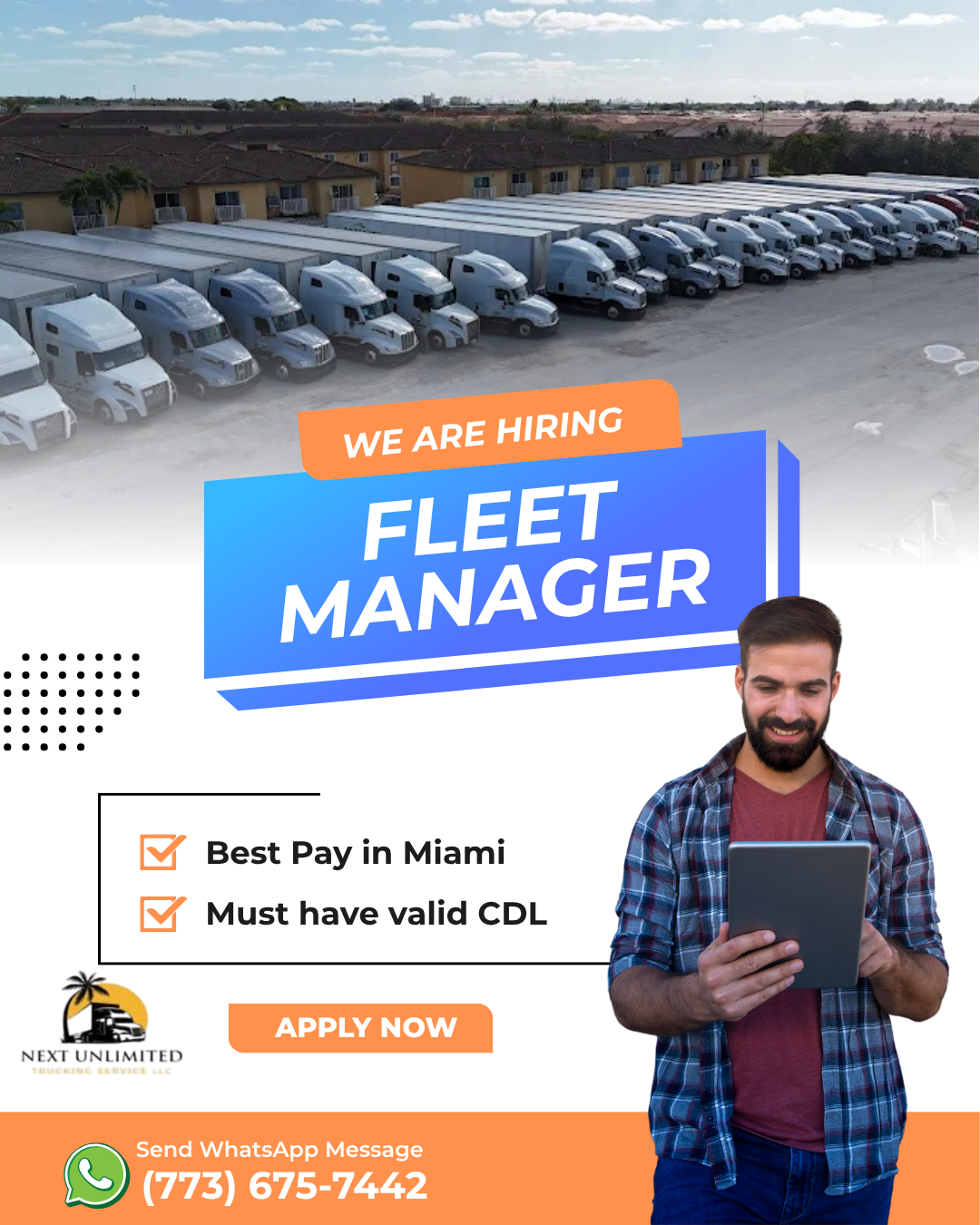 Trucking kompaniji iz Majamija potreban Fleet Manager – najb