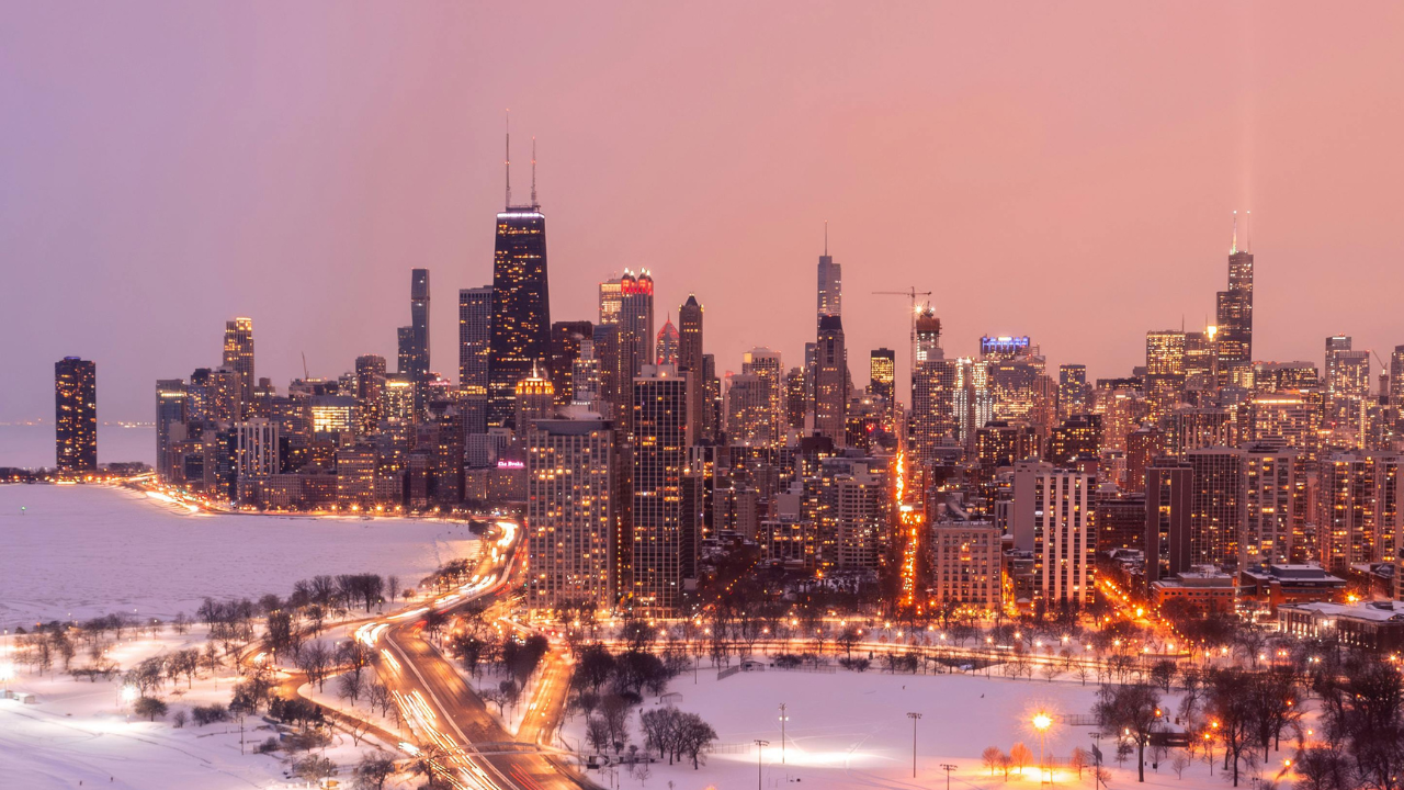 Sneg izazvan efektom jezera mogao bi da zahvati delove šireg područja Čikaga ovog vikenda