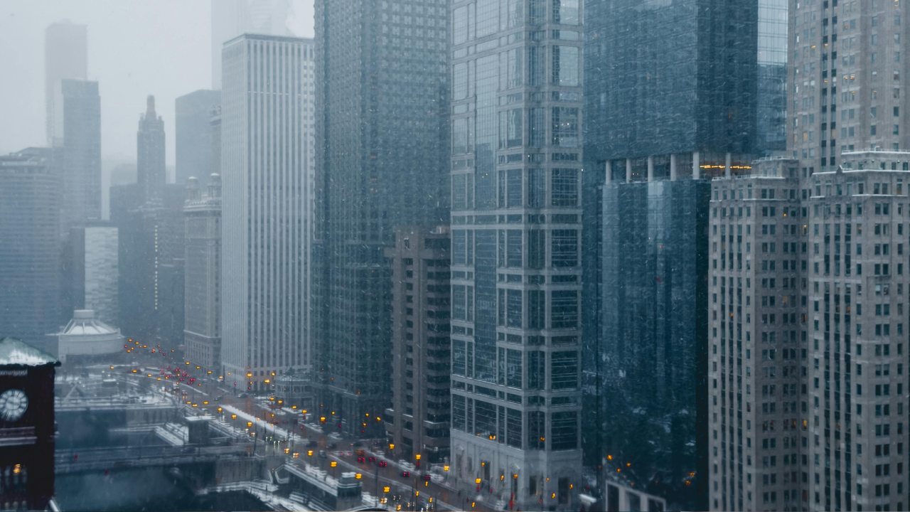 Prognoza za područje Čikaga nakon prolaska zimske oluje