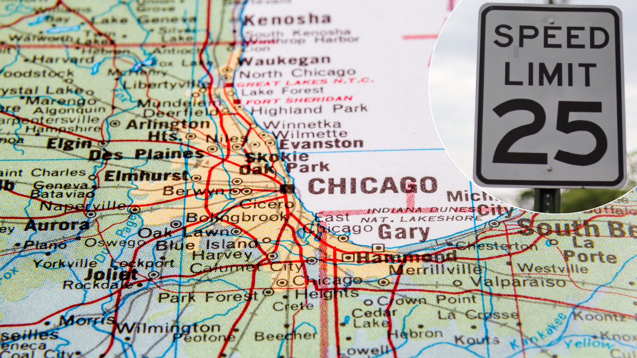 Ograničenje brzine od 25 mph stupa na snagu u Skokiju, Ilinois