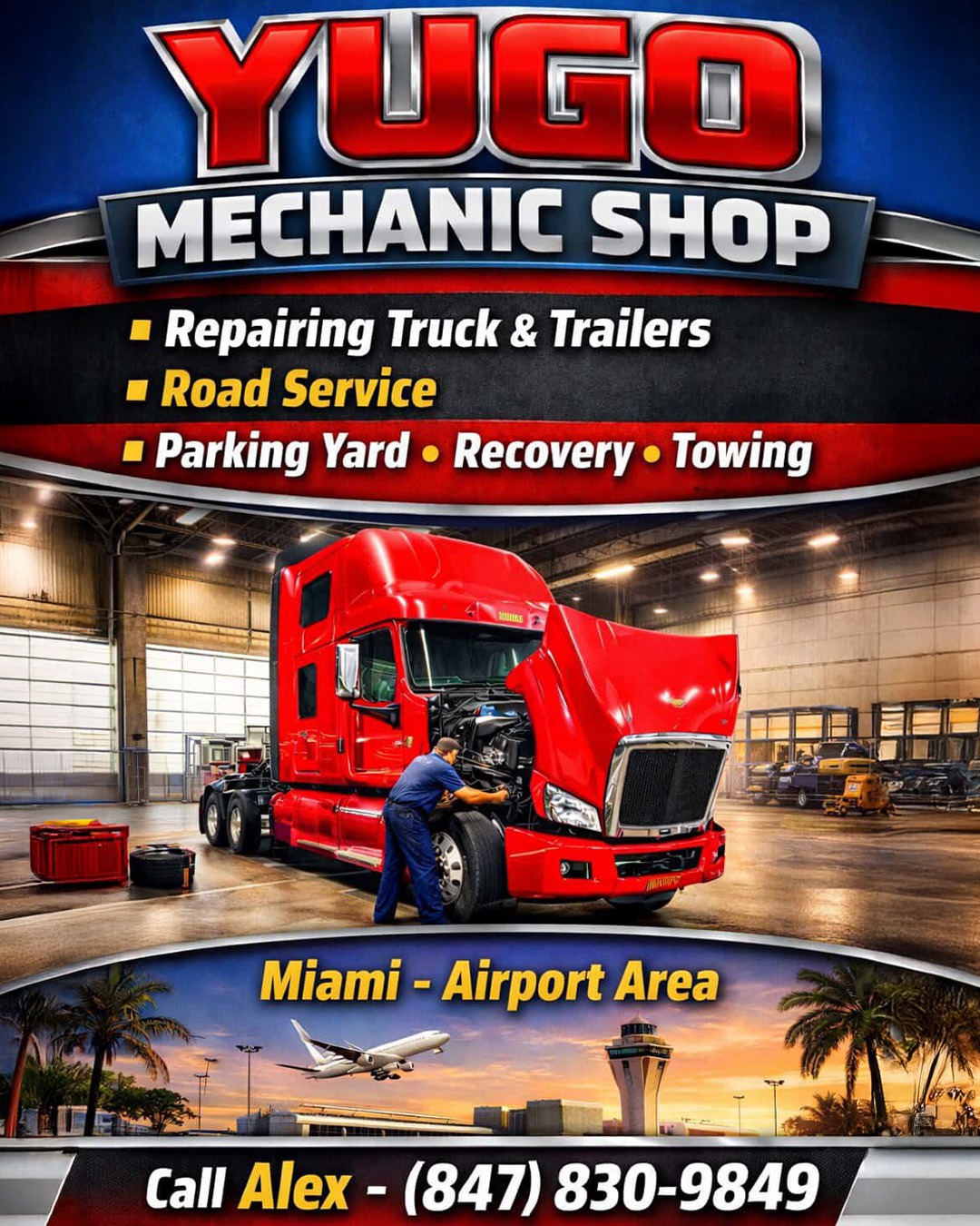 Reliable mechanic services for trucks and trailers all in on
