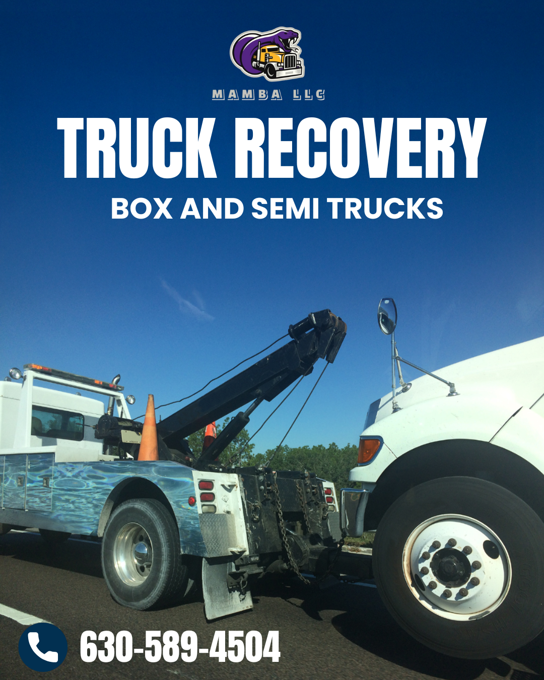 Nationwide 24/7 Recovery za Box i Semi Kamione – Mamba LLC