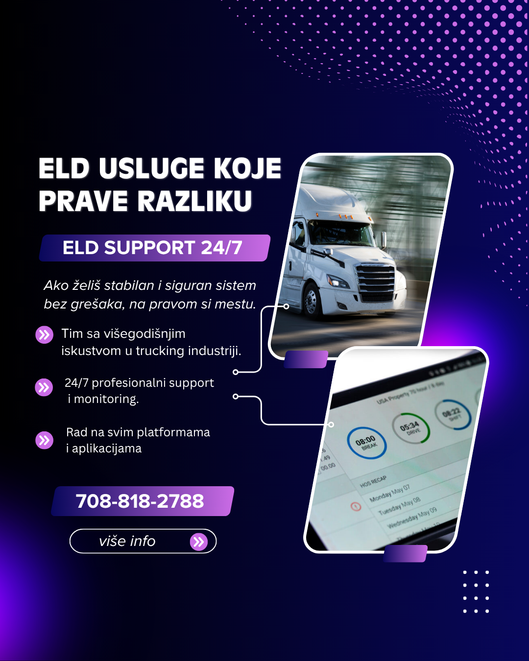 Pouzdan ELD servis za sigurniji i efikasniji fleet