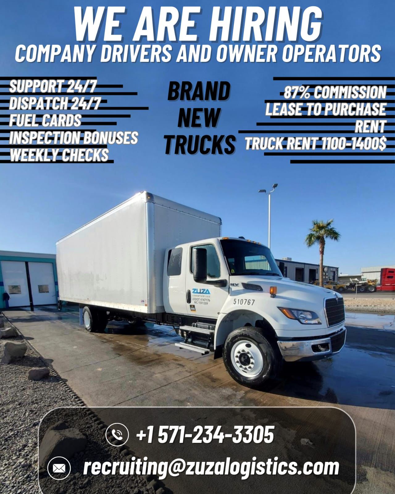 Drive With Confidence at ZUZA Logistics