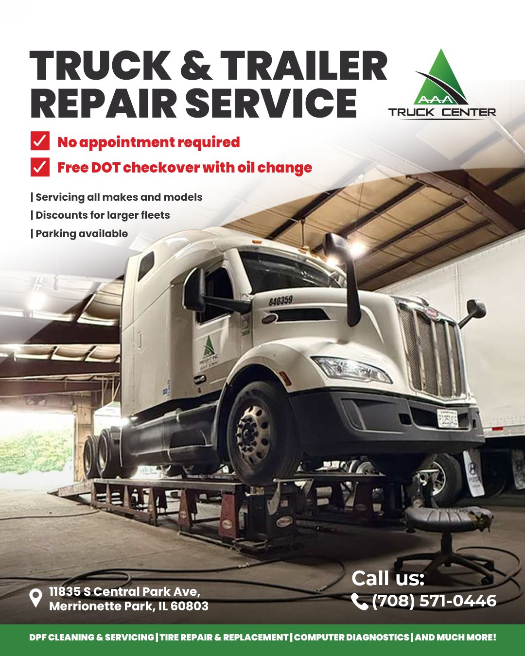 Reliable Truck Service Near Chicago