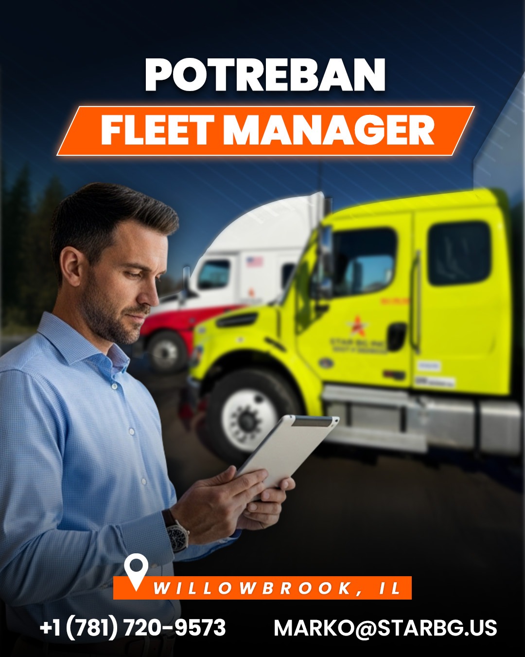 Fleet Manager Position – Join Star BG Inc