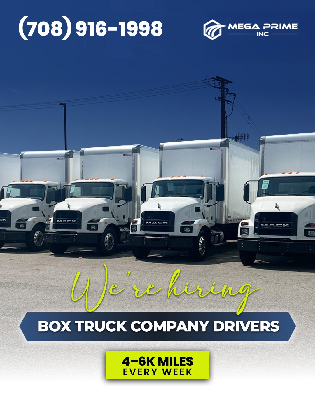 Zaposljavamo Box Truck Vozače 50–55 CPM