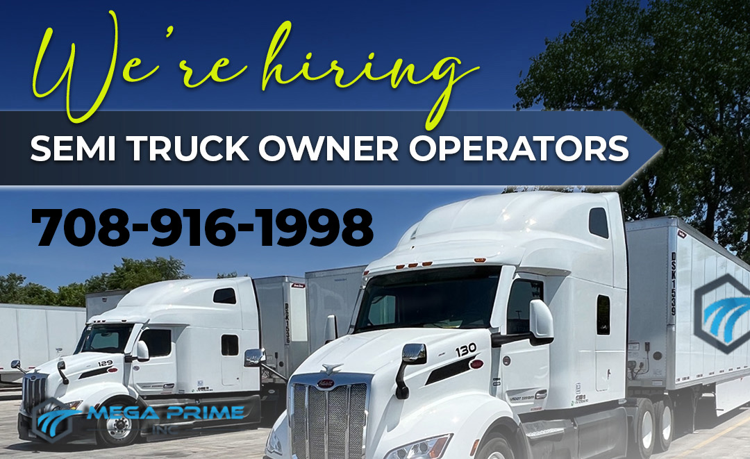 Join Mega Prime Inc – Reliable Freight & Top Paying OTR