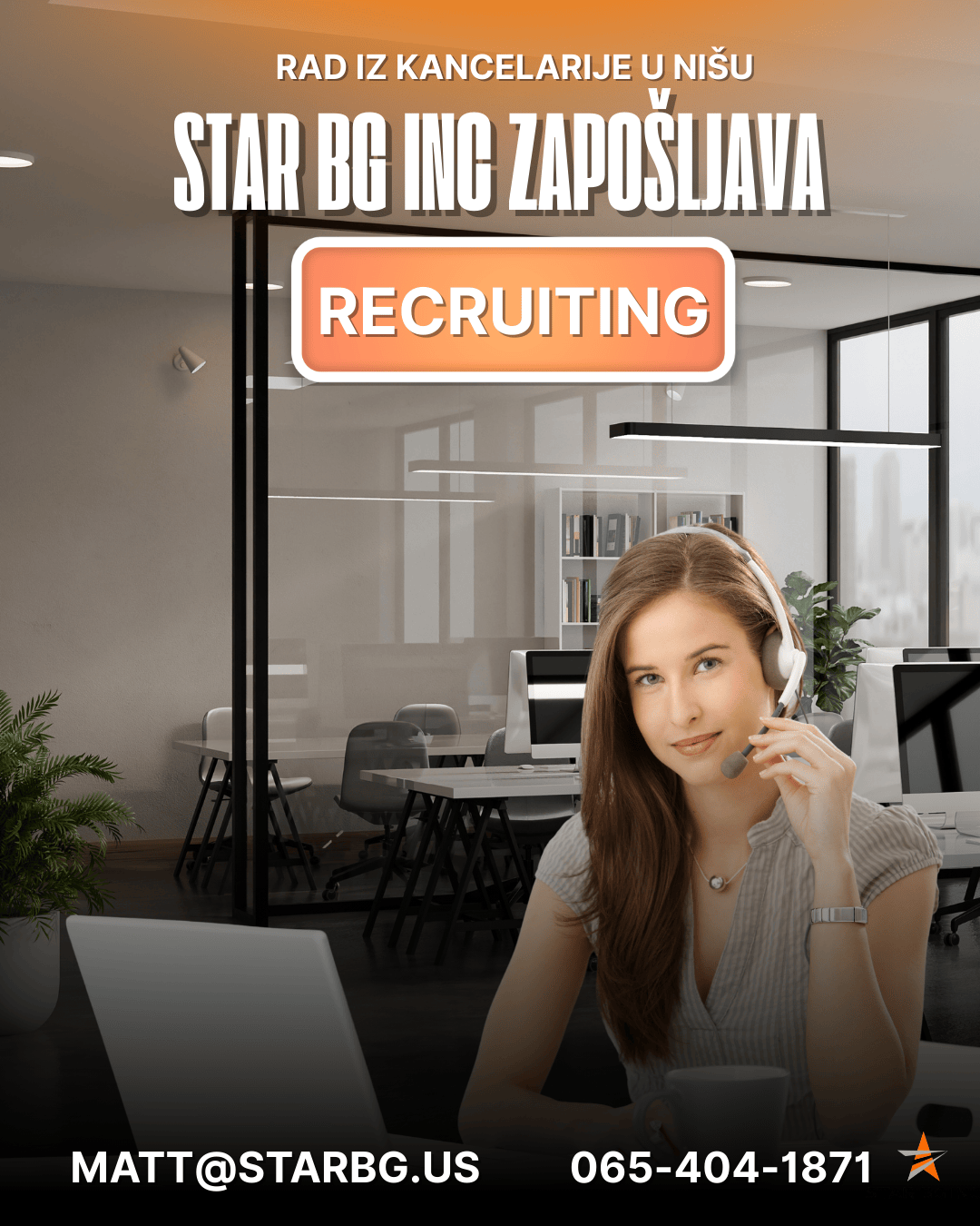 STAR BG INC ZAPOŠLJAVA – RECRUITING