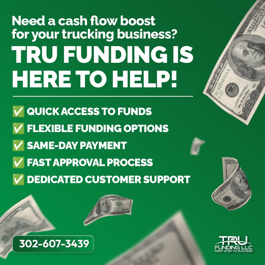 Need Better Cash Flow? TRU Funding Delivers