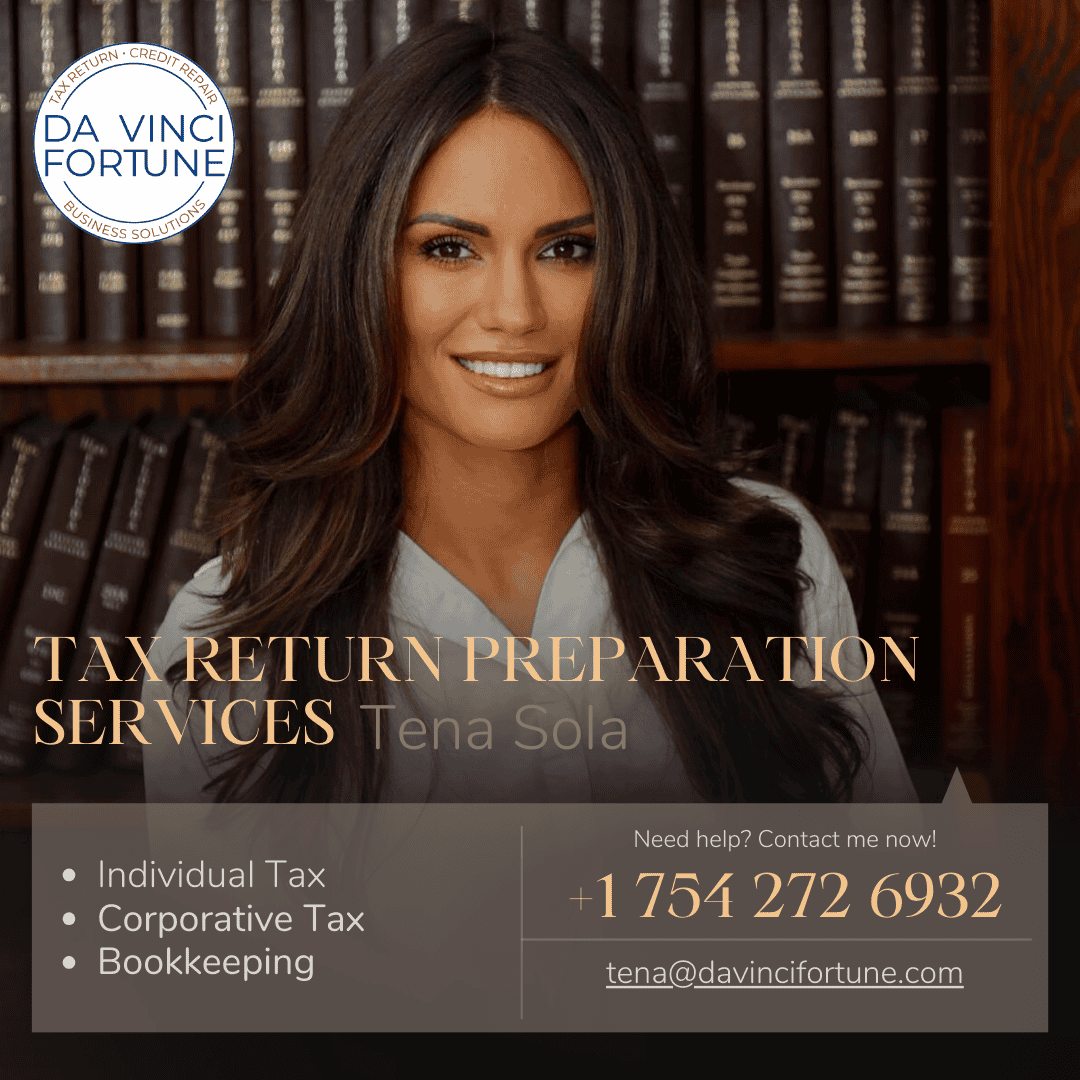 Need help with your taxes? Contact Tena Sola Tax Specialst